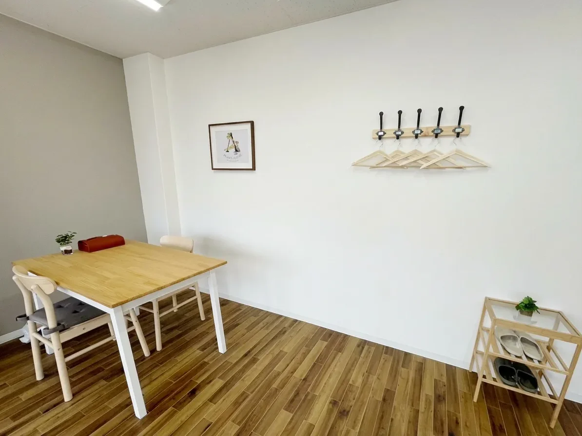ピラティスアヴニール奈良新大宮店の受付・待合スペース