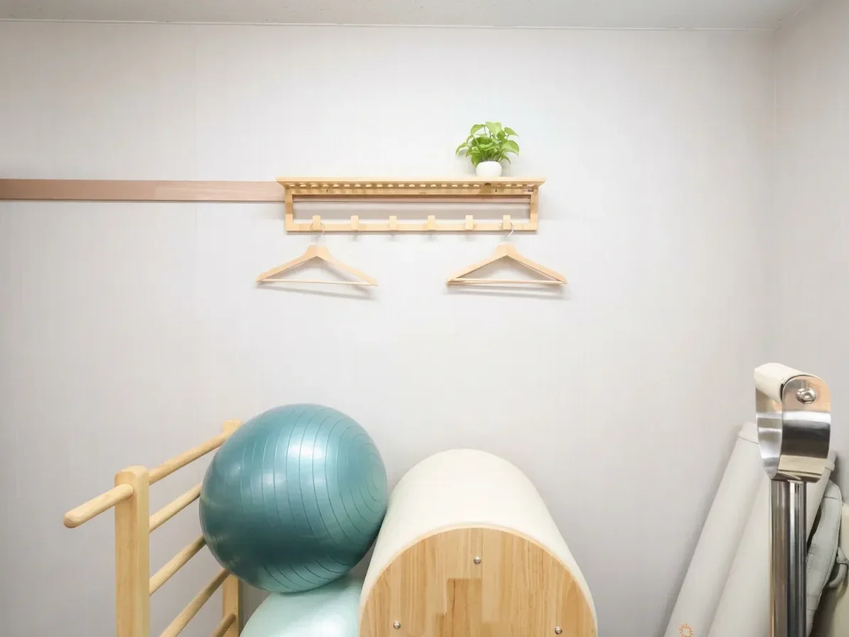 ピラティスアヴニール大津店のレッスンで使う備品や小物