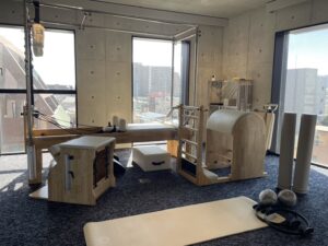 ピラティスアヴニール池田店のスタジオ