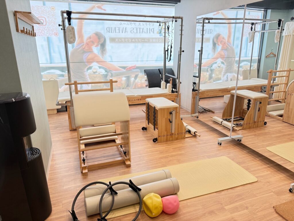 ピラティスアヴニール箕面船場店のマシン