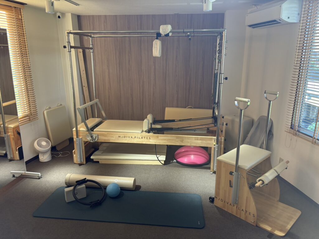 ピラティスアヴニール大津店のスタジオ