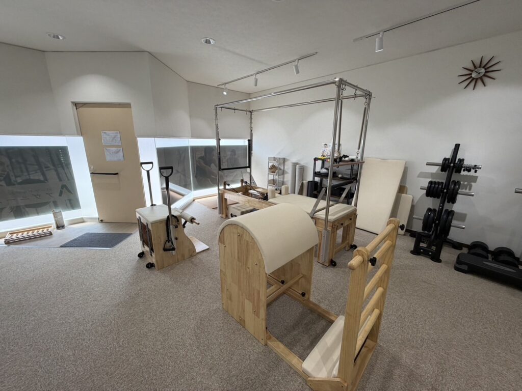 ピラティスアヴニール徳島藍住店のマシン